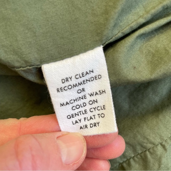 Apiece Apart oversized olive green linen blend blazer - Picture 14 of 16